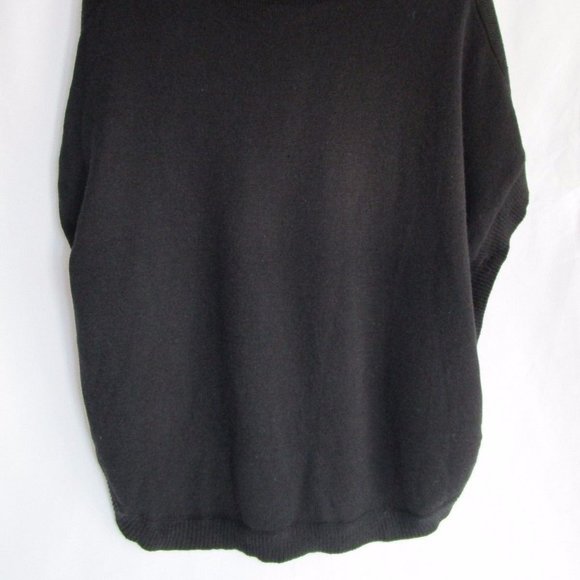Sisters Women's Ribbed Cowl Neck Poncho Sweater Top NWT - Picture 4 of 5